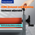 Cold Laminator Manufacturer - OEM/ODM WD-1000 A0 Size 1000mm Manual Desktop Laminator