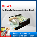 Book Binding Machine Manufacturer - OEM/ODM WD-J400 Automatic A4 Desktop Perfect Binder