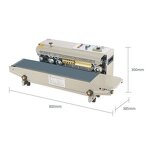 Heat Sealing Machine Manufacturer - Factory Price DFQC450 Pneumatic with Shrink Tunnel