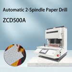 Paper Punching Machine Manufacturer - OEM/ODM Desktop Electric Double-die 5mm Hole