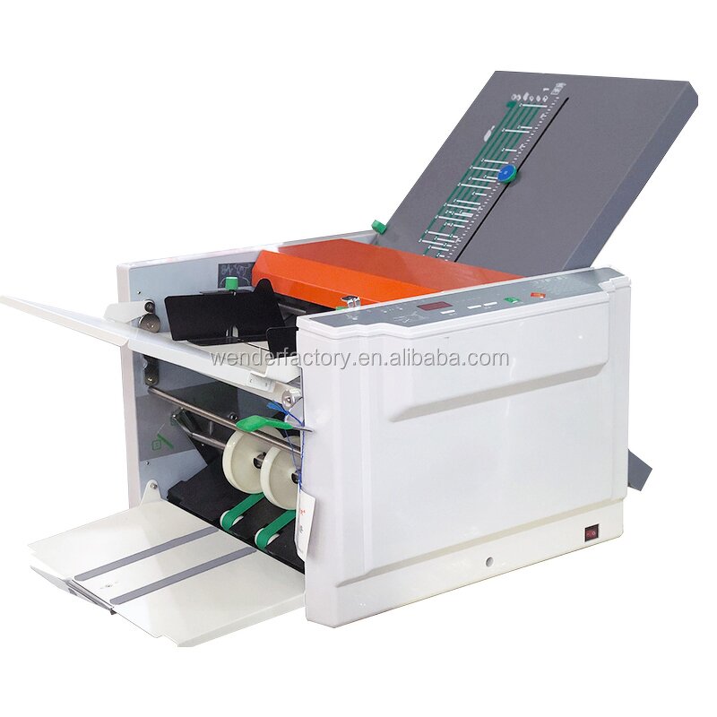 Paper Folding Machine Manufacturer - OEM/ODM WD-305 Electric A3 A4 Semi-Automatic Folder