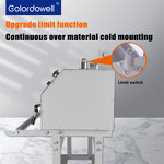 Cold Laminator Manufacturer - OEM/ODM DQ1600 Pneumatic Electric 1600mm Dual Use Laminator