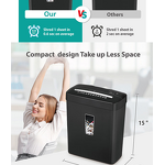 Paper Shredder Manufacturer - OEM/ODM CD222P Desktop 8 Sheet 13L Strip Cut Shredder