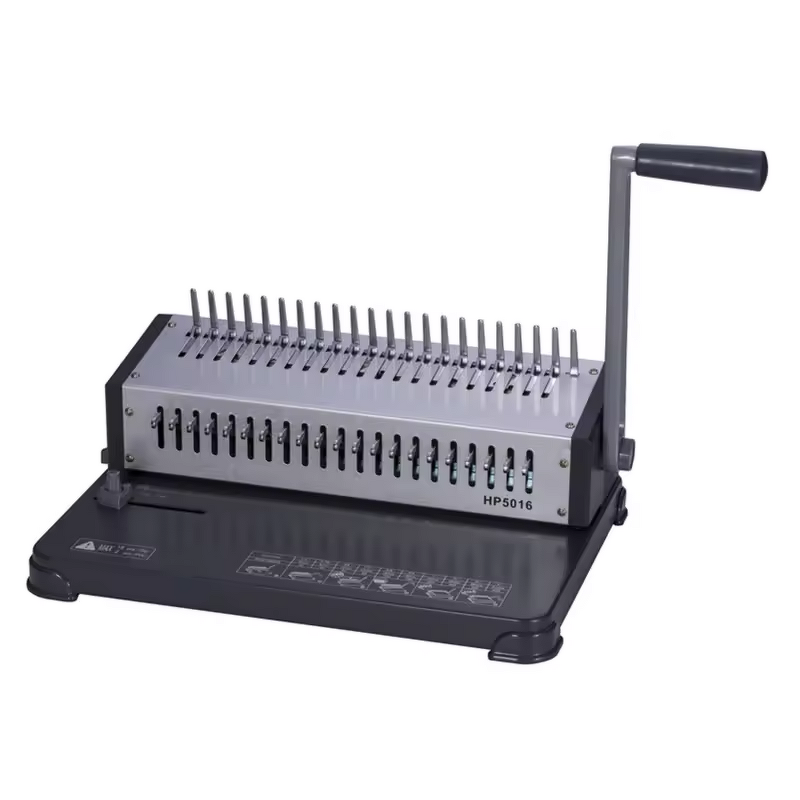 Plastic Comb Binding Machine Manufacturer - OEM/ODM WD-5016 A4 Desktop Manual Comb Stapler