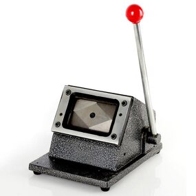 Die Cutter Manufacturer - OEM/ODM Desktop 8863mm R3 Size Manual ID PVC Card Cutter