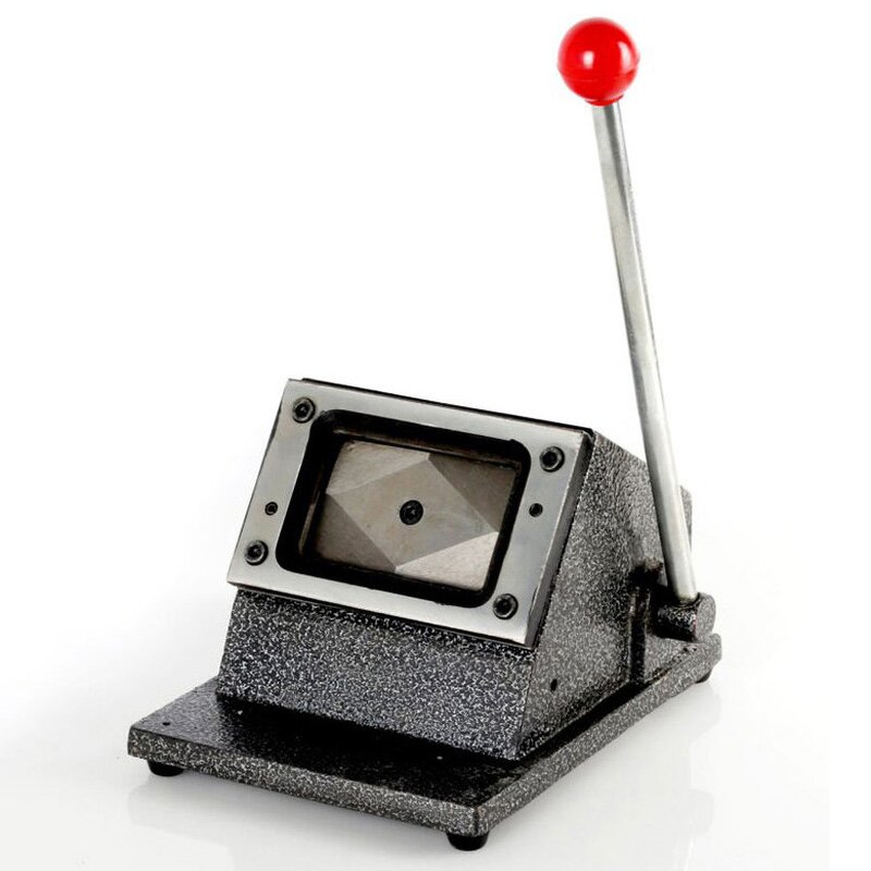 Die Cutter Manufacturer - OEM/ODM Desktop 8863mm R3 Size Manual ID PVC Card Cutter
