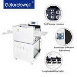 Perforating Machine Manufacturer - OEM/ODM WD-339 Digital Electric Creasing Perforator