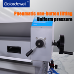 Cold Laminator Manufacturer - OEM/ODM 1600-D1 Pneumatic Manual 1600mm Dual Use Laminator