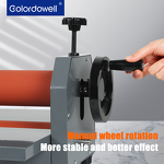 Cold Laminator Manufacturer - OEM/ODM WD-1000 A0 Size 1000mm Manual Desktop Laminator