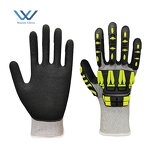 Heavy Duty Gloves Manufacturer - TPR Impact Level 5 Protection Anti-Slip