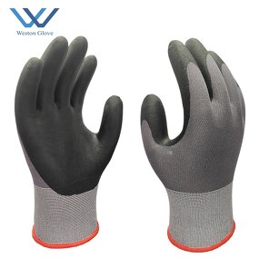 Protective Gloves Supplier - 15G Nylon Foam Nitrile Coated Anti-Slip