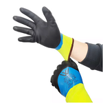 Winter Gloves Manufacturer - Nitrile Thermal Terry Insulated Waterproof