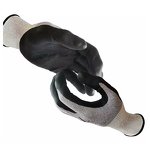 Cut Resistant Gloves Manufacturer - 18G Seamless Knitted Breathable Oil Grip