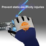 Electrician Gloves Supplier - 500V High Voltage Rubber Non-Slip