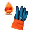 Winter Work Gloves Manufacturer - Terry Warm Double Sandy Latex Dip Custom