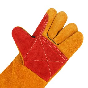 Welding Safety Gloves Factory - Long Cuff Cowhide for Welder