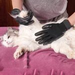Pet Hair Remover Mitts Supplier - Polyester Anti-Chemical for Bathing