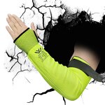 Anti-Cut Arm Sleeves Supplier - 45cm HPPE ANSI A4 Protective Long