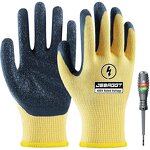 Electrician Gloves Supplier - 400V Rubber Non-Slip Insulated