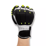 Safety Work Gloves Factory - ANSI A4 TPR Anti Impact Cut Resistant Custom
