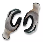 Cut Resistant Gloves Manufacturer - 18G Seamless Knitted Breathable Oil Grip