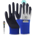 Electrician Gloves Manufacturer - 500V Flame Retardant Rubber Sensitive