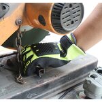 Work Safety Gloves Factory - Cowhide Leather Palm Anti Slip Heavy Duty