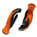 Work Gloves Manufacturer - 13G Polyester Latex Dipped for Gardening
