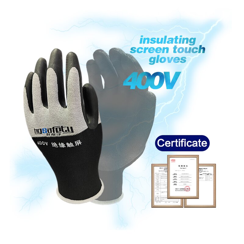 Safety Work Gloves Factory - Foam Nitrile Coated Super Grip
