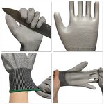 Cut-Resistant Gloves Manufacturer - Level 5 PU Grip Palm-Coated Knit