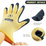 Electrician Gloves Supplier - 400V Rubber Non-Slip Insulated