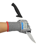 Cut Resistant Gloves Factory - EN388 4544 HPPE Level 5 Sandy Nitrile