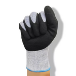 Safety Gloves Supplier - ANSI A8 A9 Metal Flex with Nitrile Coating