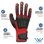 Impact Gloves Supplier - TPR Protector for Mechanic Work