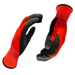 Safety Garden Gloves Factory - 13G Polyester Latex Coated Anti-Slip