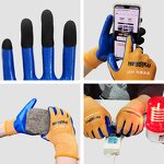 Safety Work Gloves Factory - 400V Touch Screen Insulated Low Voltage