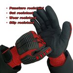 Anti Vibration Gloves Manufacturer - TPR Protector for Mechanic Work