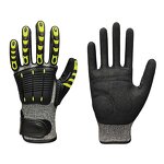 Mechanic Gloves Factory - TPR Impact Cut Resistant Rubber Suppliers