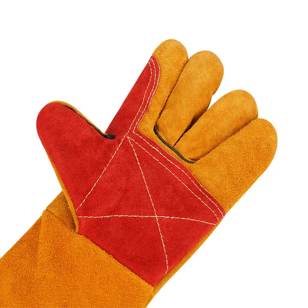 Welding Safety Gloves Supplier - Cow Leather Heat Resistant for Welder