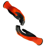 Safety Garden Gloves Factory - 13G Polyester Latex Coated Anti-Slip