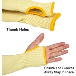 Protective Sleeves Supplier - Long Anti-Fire Spark Arm Guard for Men