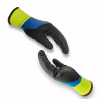 Winter Safety Gloves Supplier - Double Nitrile Coated Thermal Fleece