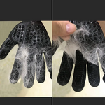 Pet Hair Remover Mitts Supplier - Polyester Anti-Chemical for Bathing
