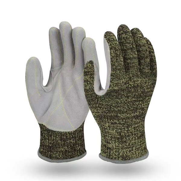 Welding Gloves Factory - High Cut Leather Kevlar Aramid Puncture Proof