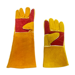 Welding Safety Gloves Supplier - Cow Leather Heat Resistant for Welder