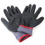 Safety Gloves Supplier - 15G Nylon Spandex Foam Nitrile Coated Non-Slip