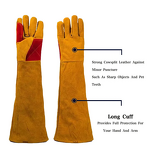 Welding Safety Gloves Supplier - Cow Leather Heat Resistant for Welder