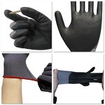 Work Gloves Factory - 15G Nylon Spandex Foam Nitrile Coated Anti-Slip