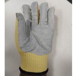 Heat Resistant Gloves Factory - Aramid Cow Leather for Grilling Welding