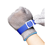 Cut Resistant Gloves Factory - ANSI A9 Stainless Steel Wire Protective